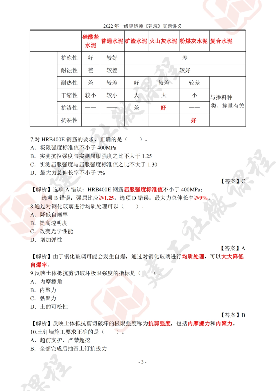 2022年一建《建筑》真题讲义.pdf_第3页