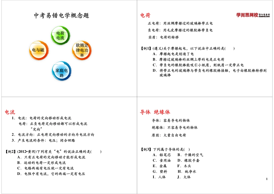 第55讲中考易错电学概念题(1).pdf_第1页