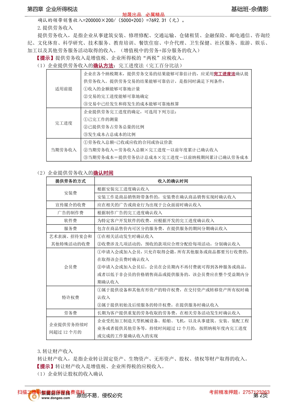 第62讲_9项（一般特殊）收入的确认（1）.pdf_第2页