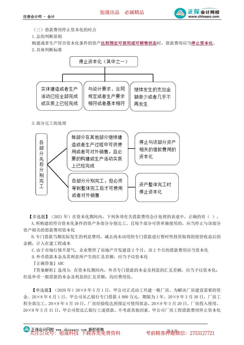第0105讲　借款费用的确认与计量、预计负债的计量_create.pdf_第2页