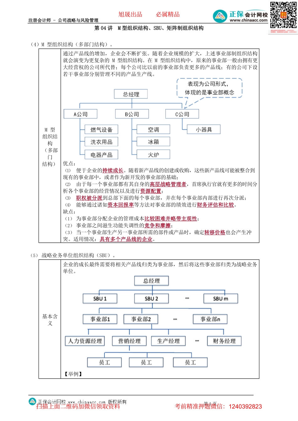 第0404讲　M型组织结构、SBU、矩阵制组织结构_create.pdf_第1页