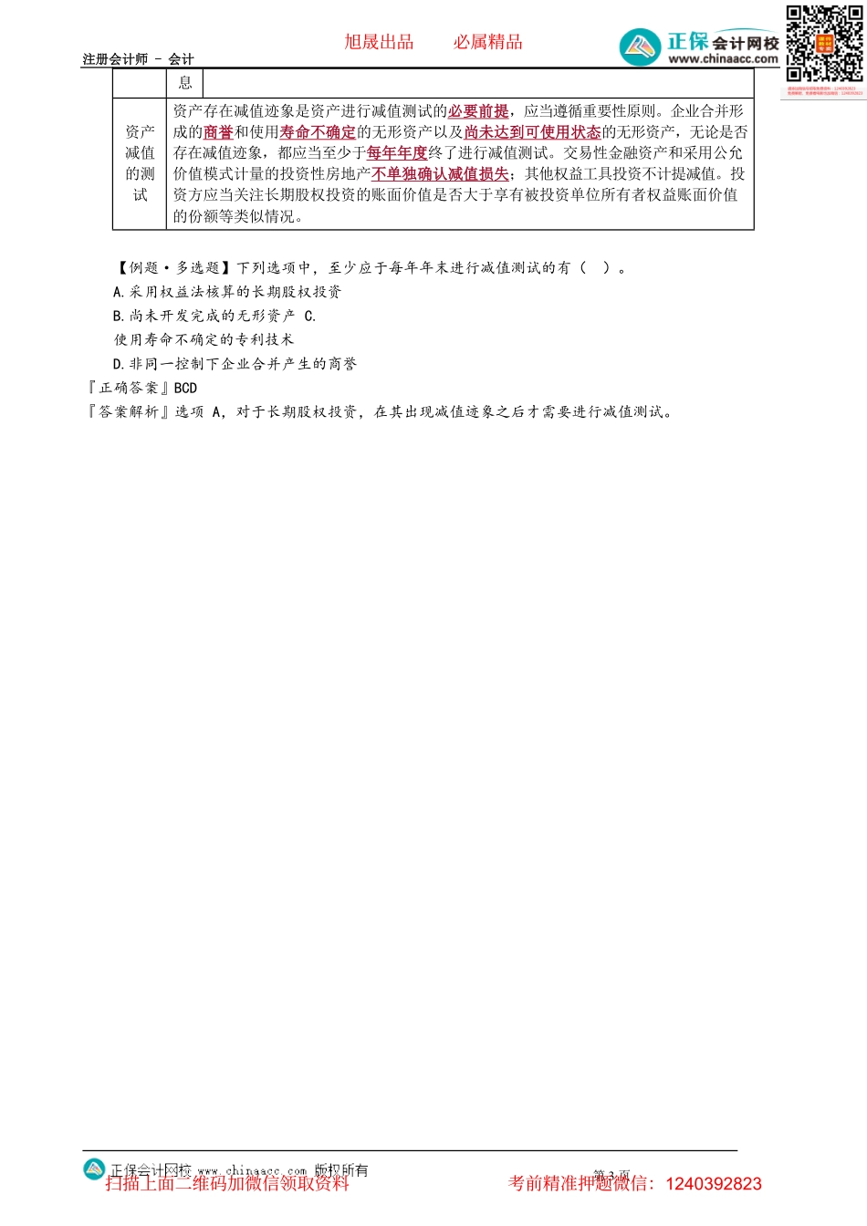 第0701讲　资产减值的范围、迹象与测试_create.pdf_第3页