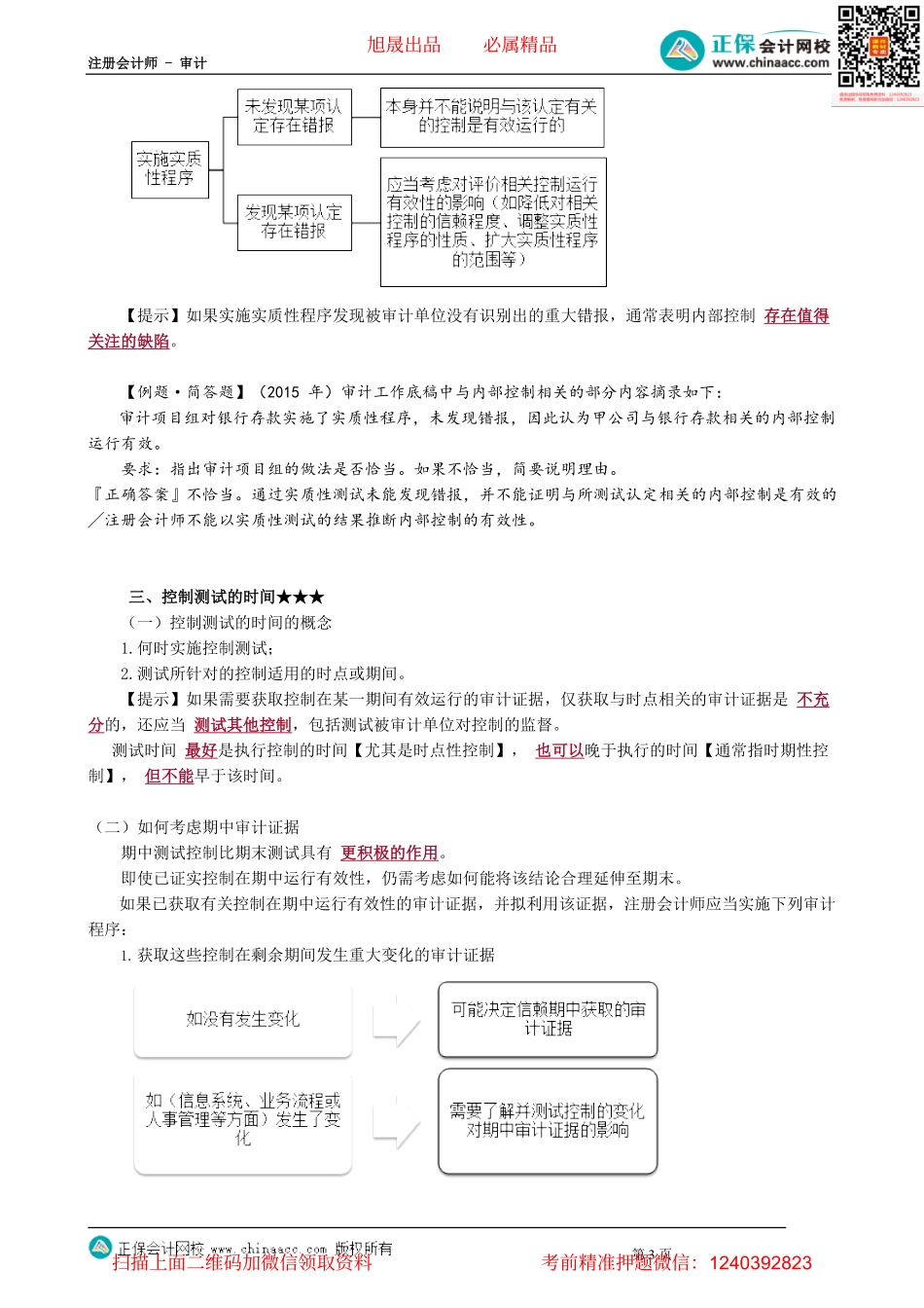 第0803讲　控制测试的概念、要求、性质、时间_create.pdf_第3页
