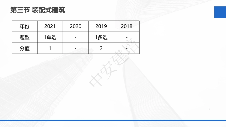 2022年一建建筑实务（第02轮）第03讲1A413001装配式混凝土建筑--1A414013混凝土的性能和应用.pdf_第3页