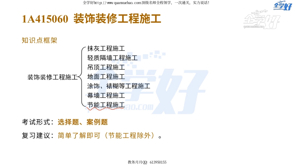 2022年一建建筑实务精讲课程--19---1A415060 装饰装修工程施工.pdf_第2页