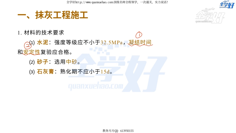 2022年一建建筑实务精讲课程--19---1A415060 装饰装修工程施工.pdf_第3页