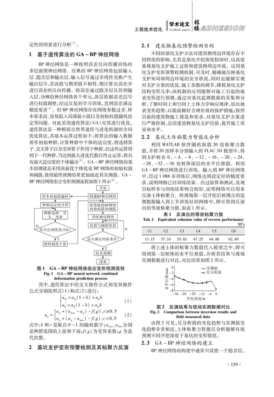 建筑物基坑支护变形GA-BP神经网络预警检测研究.pdf_第2页