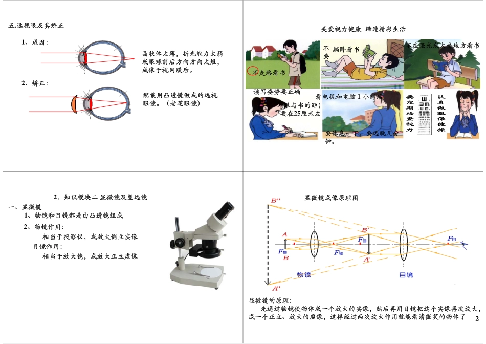 透镜—眼睛和眼镜、显微镜和望远镜(1).pdf_第2页