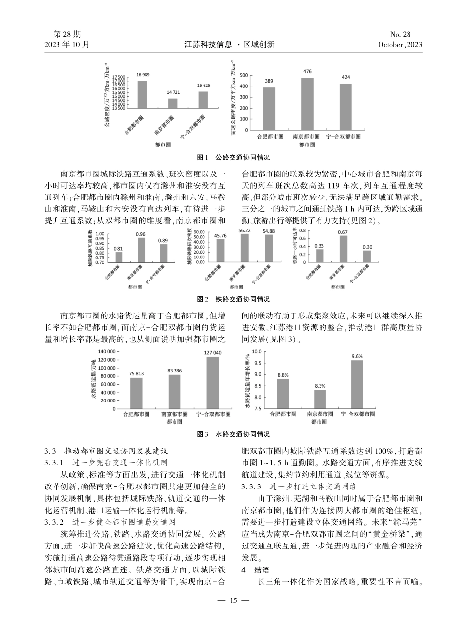 交通一体化视角下南京-合肥双都市圈协同发展研究.pdf_第3页