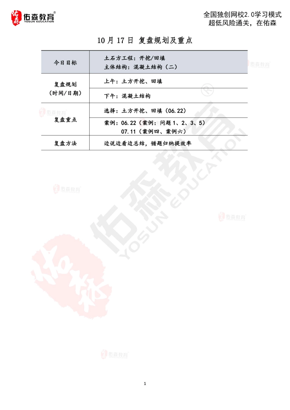 建筑实务【10.17-复盘规划】土石方工程&主体结构(1).pdf_第1页