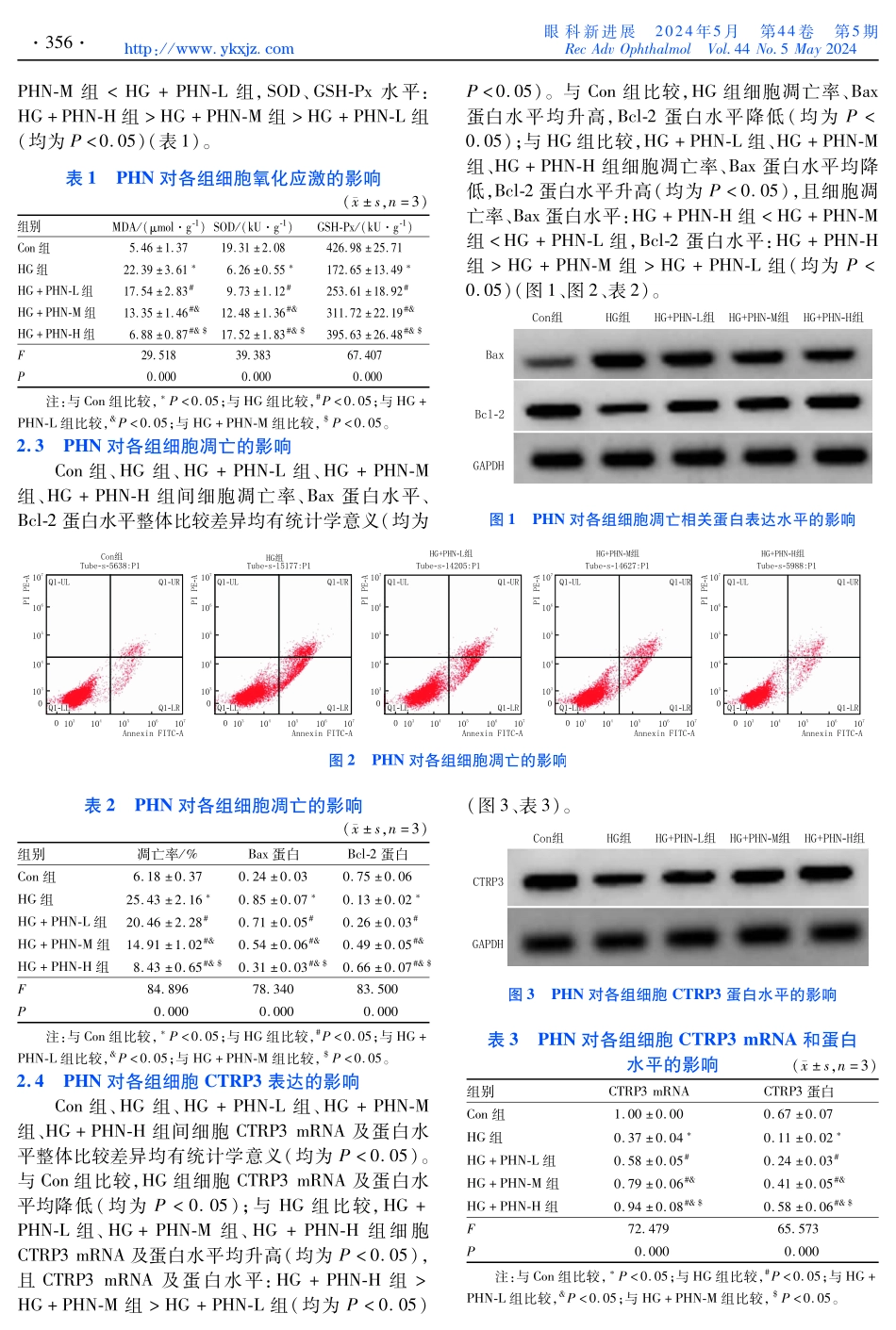连翘苷通过调控CTRP3表达对高糖诱导的人视网膜血管内皮细胞损伤的影响及其机制研究.pdf_第3页