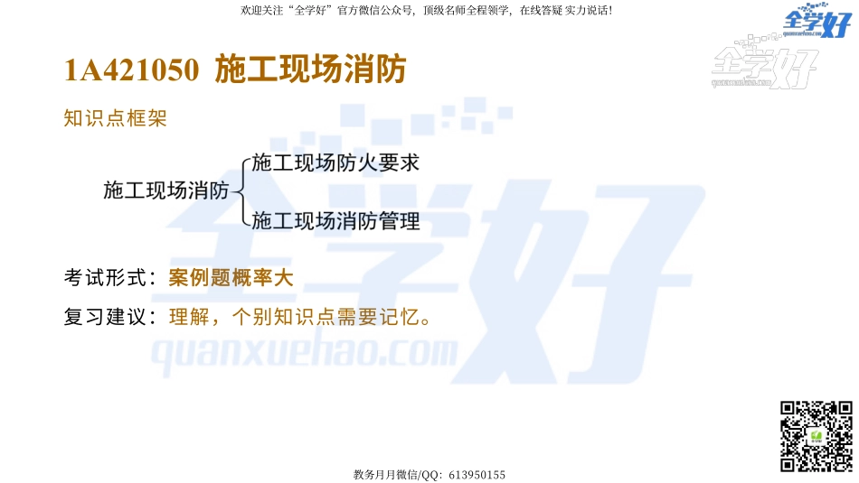 2022年一建建筑实务精讲课程--28---1A421000 项目组织管理(施工现场消防)-4.pdf_第2页