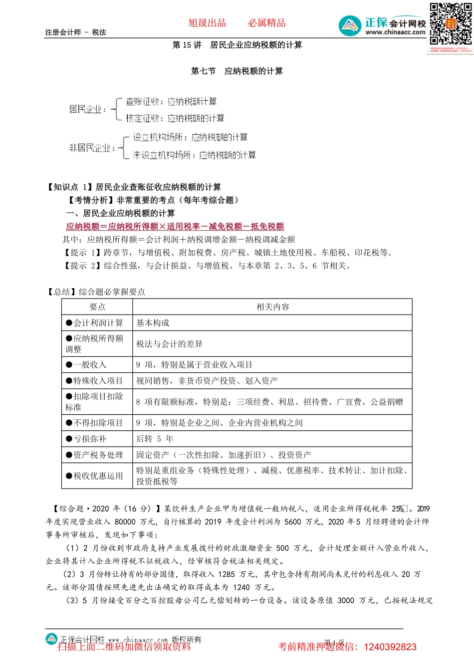 第0415讲　居民企业应纳税额的计算_create.pdf_第1页