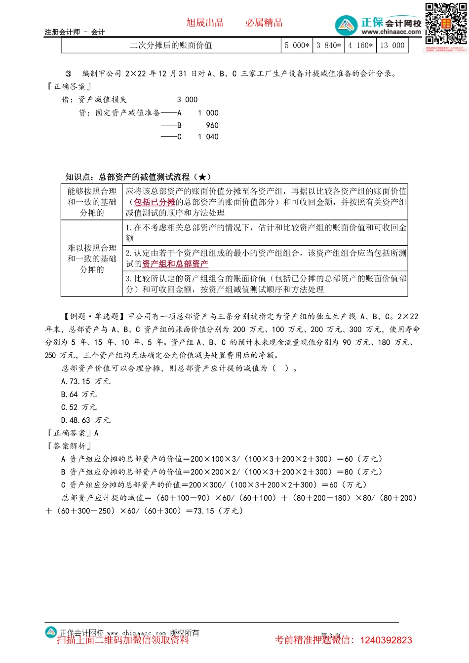 第0704讲　资产组的认定及减值处理_create.pdf_第3页