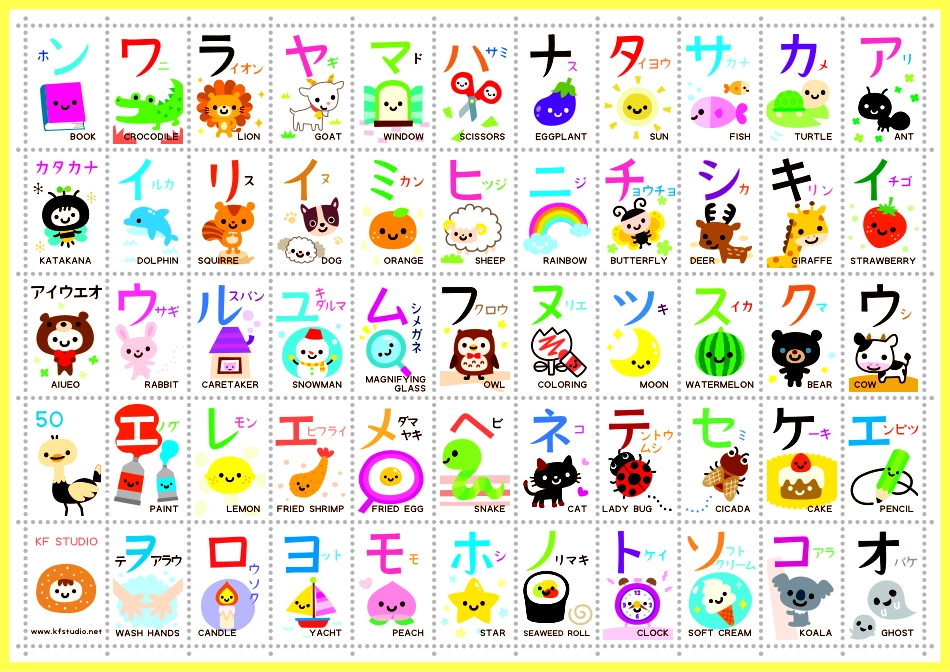 彩色片假名卡片.pdf_第1页