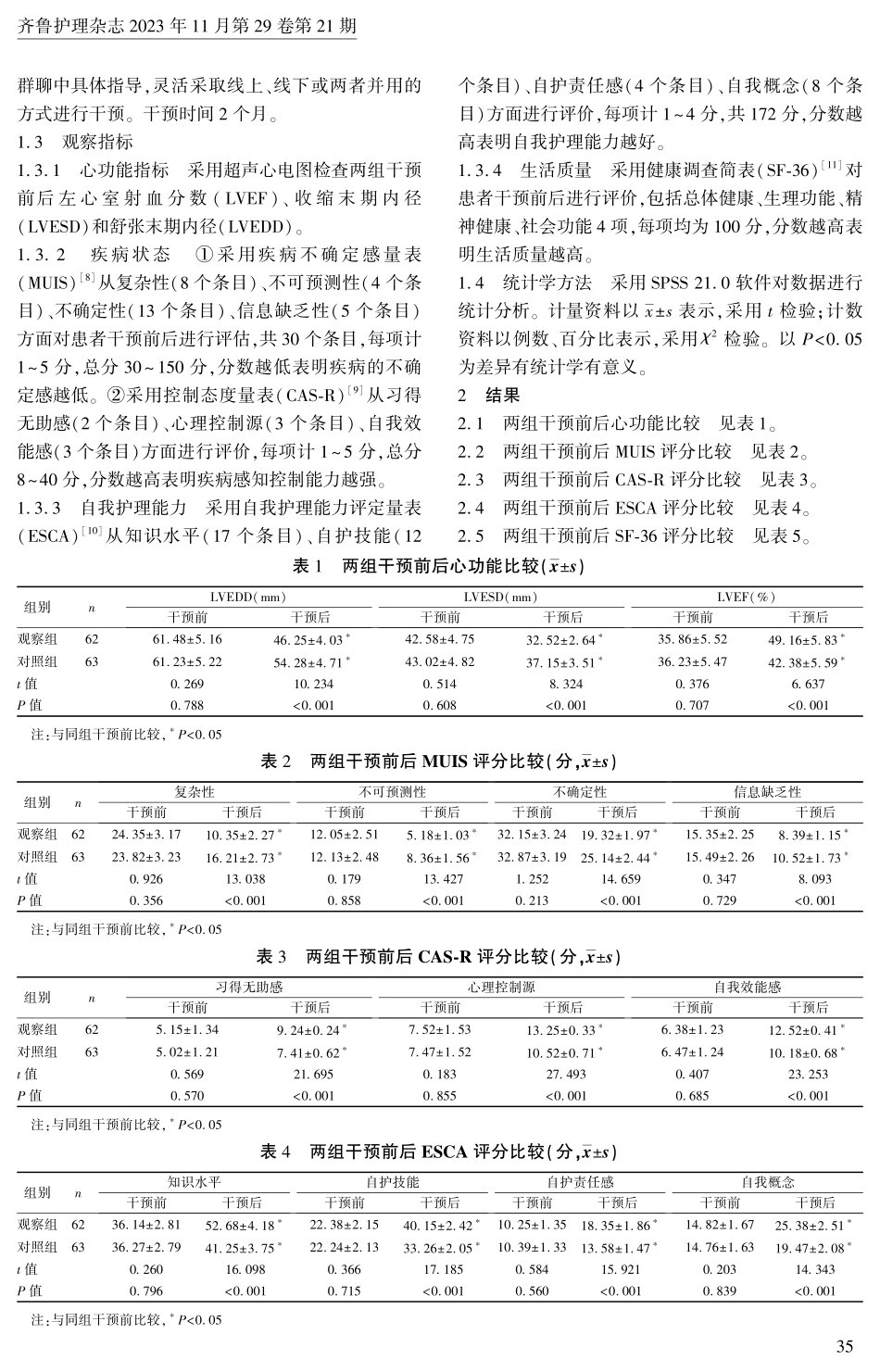 健康商数理念下的健康管理对慢性心力衰竭患者的影响.pdf_第3页