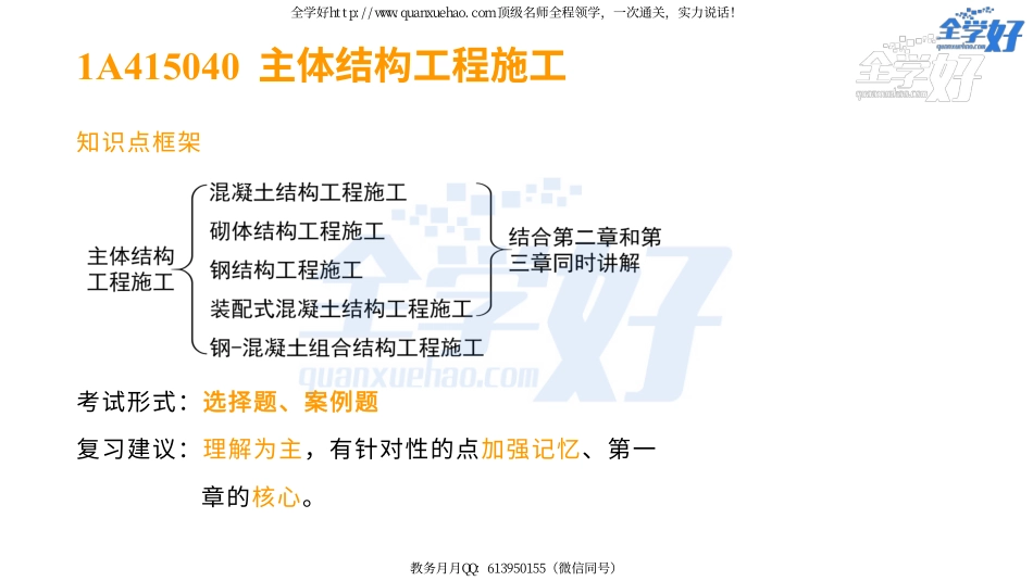 2022年一建建筑实务精讲课程--13---1A415040 主体结构工程施工(混凝土结构-1).pdf_第2页