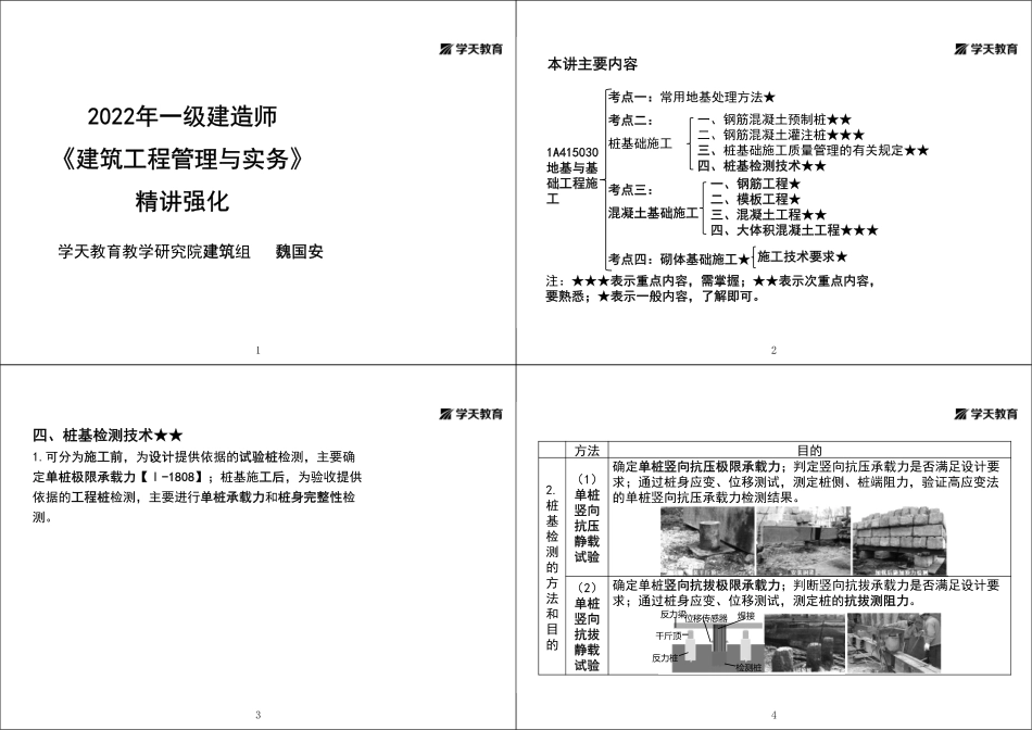 第15讲1A415030地基与基础工程施工（下）-黑白打印版.pdf_第1页
