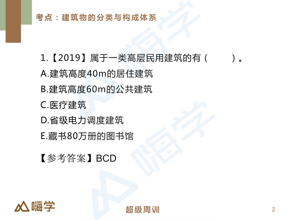 2022一建-建筑-超级周训1习题.pdf_第2页