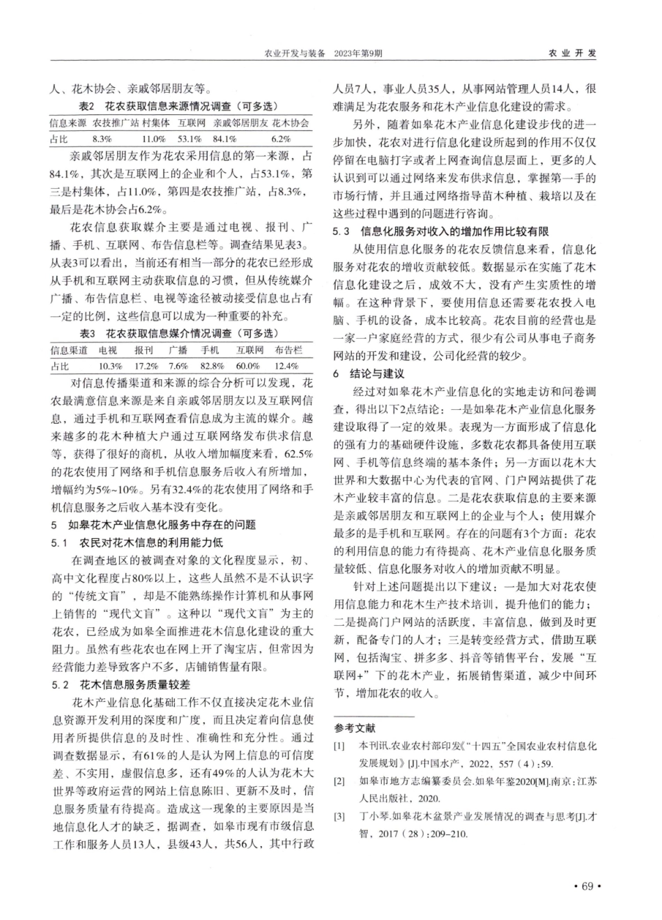 江苏如皋花木产业信息化服务调查及问题分析.pdf_第3页