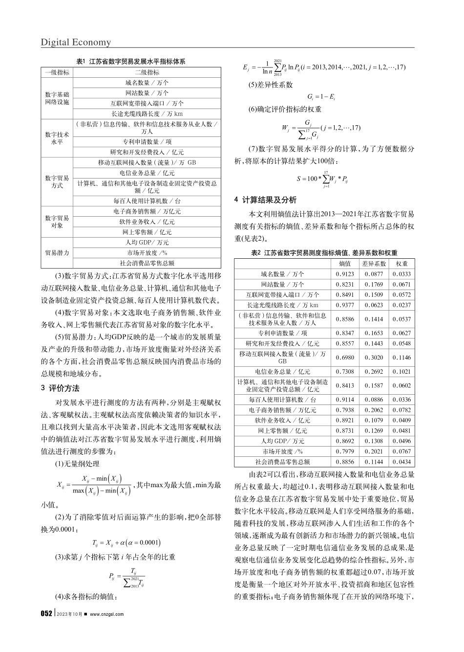 江苏省数字贸易发展水平测度及对策研究.pdf_第2页