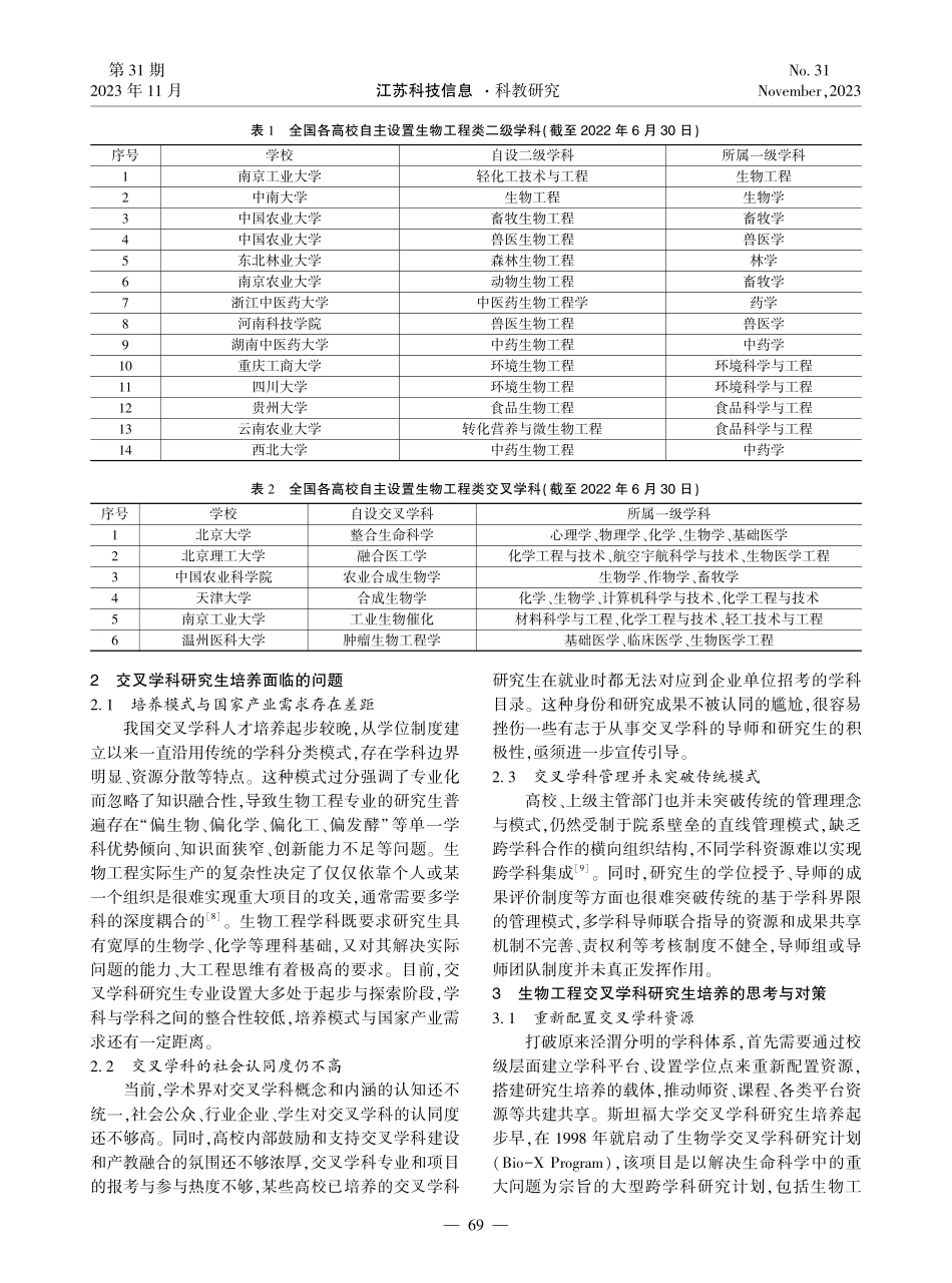 交叉学科视角下生物工程研究生培养研究.pdf_第2页