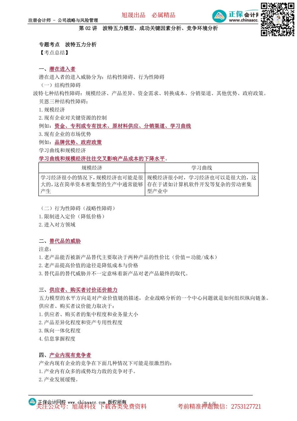 第0202讲　波特五力模型、成功关键因素分析、竞争环境分析_create.pdf_第1页