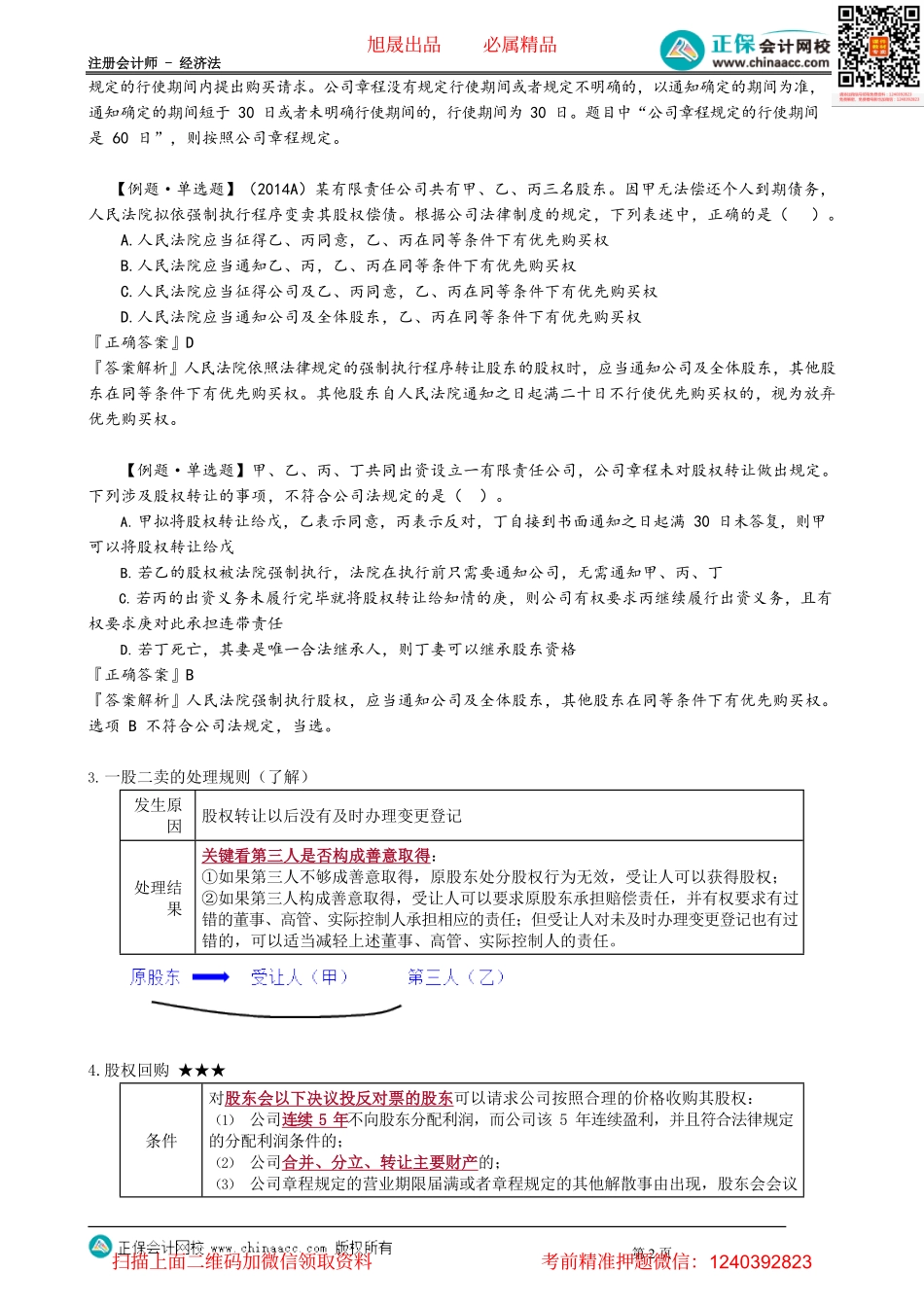 第0609讲　有限公司的股权转移、转为股份公司_create.pdf_第2页