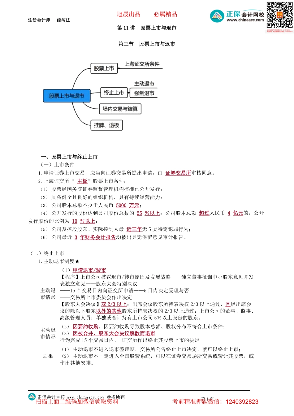 第0711讲　股票上市与退市_create.pdf_第1页