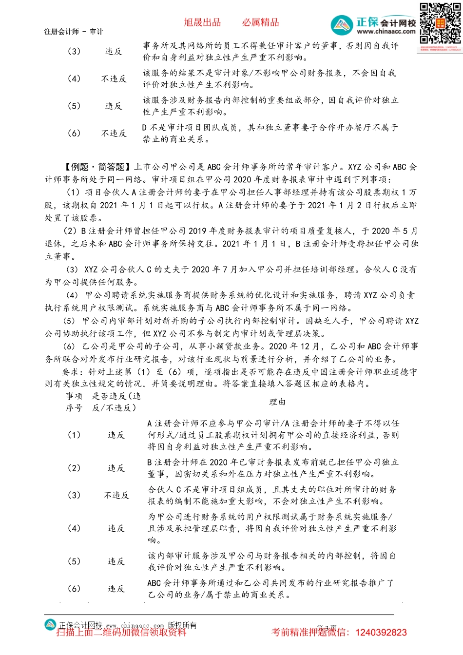 第2306讲　收费、影响独立性的其他事项及相关例题_create_Password_Removed(1).pdf_第3页