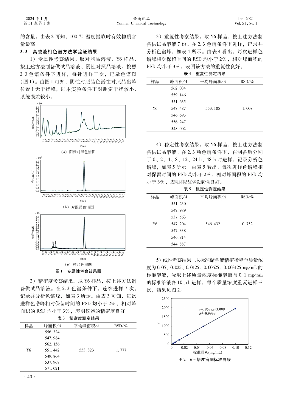 露水草中β-蜕皮甾酮提取工艺优化及其体外抗氧化能力研究.pdf_第3页