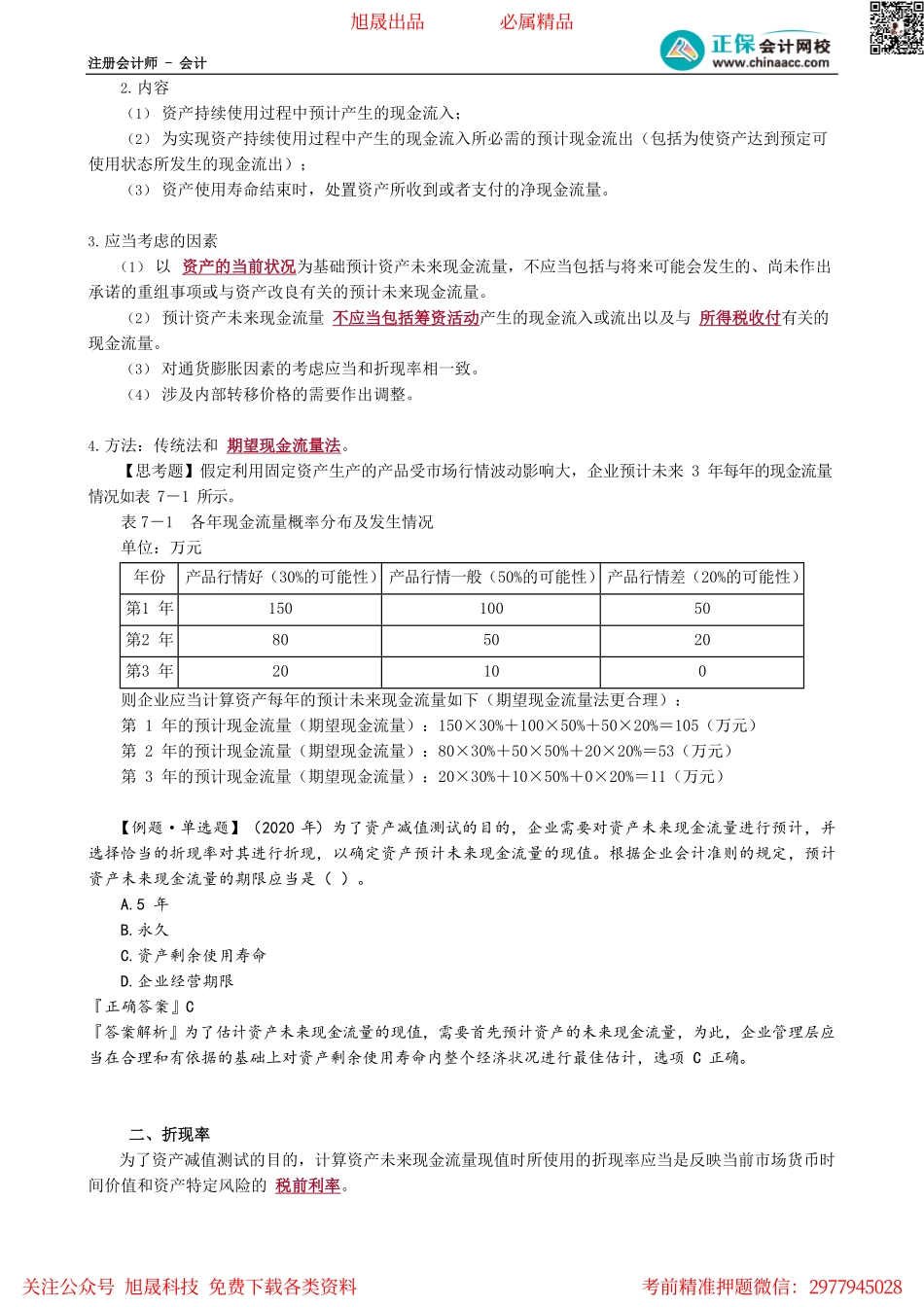 第0701讲　可收回金额计量、资产组的认定及减值处理.pdf_第3页
