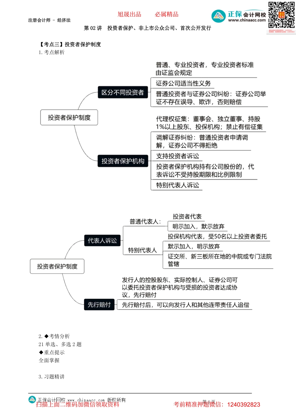 第0702讲　投资者保护、非上市公众公司、首次公开发行_create.pdf_第1页