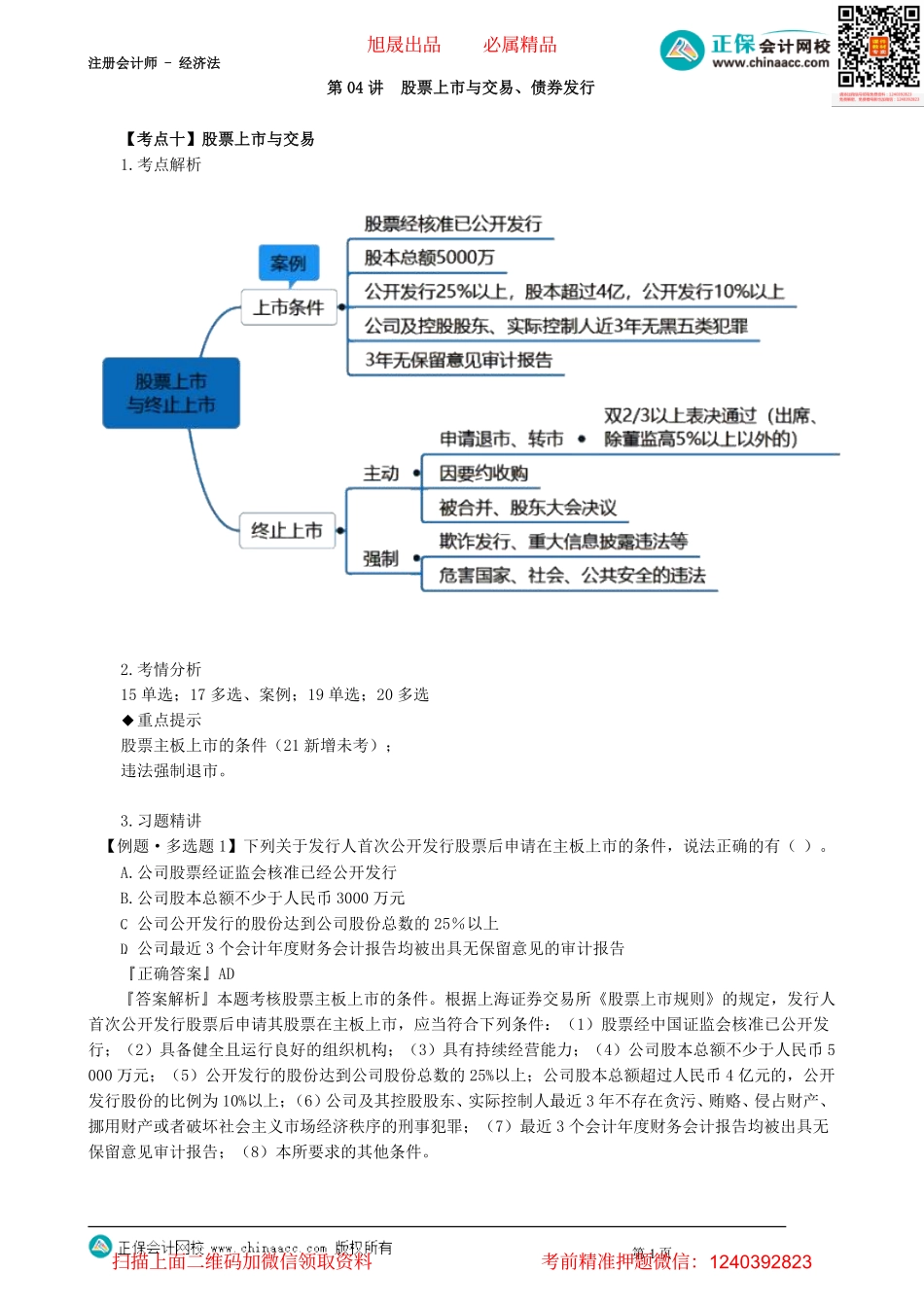 第0704讲　股票上市与交易、债券发行_create.pdf_第1页