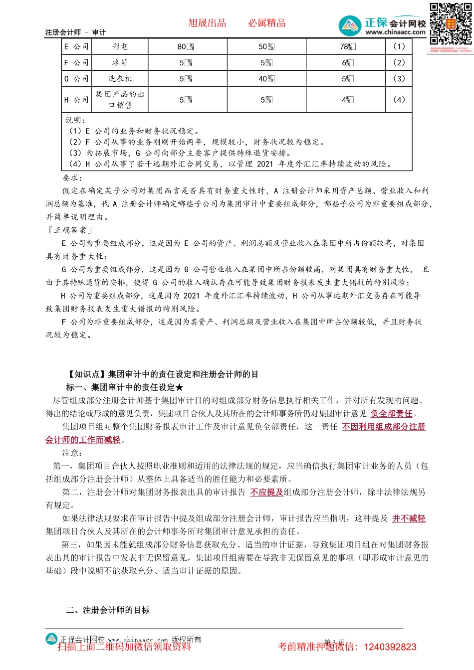 第1601讲　集团审计有关的概念、责任设定和审计目标、业务的接受与保持_create.pdf_第3页