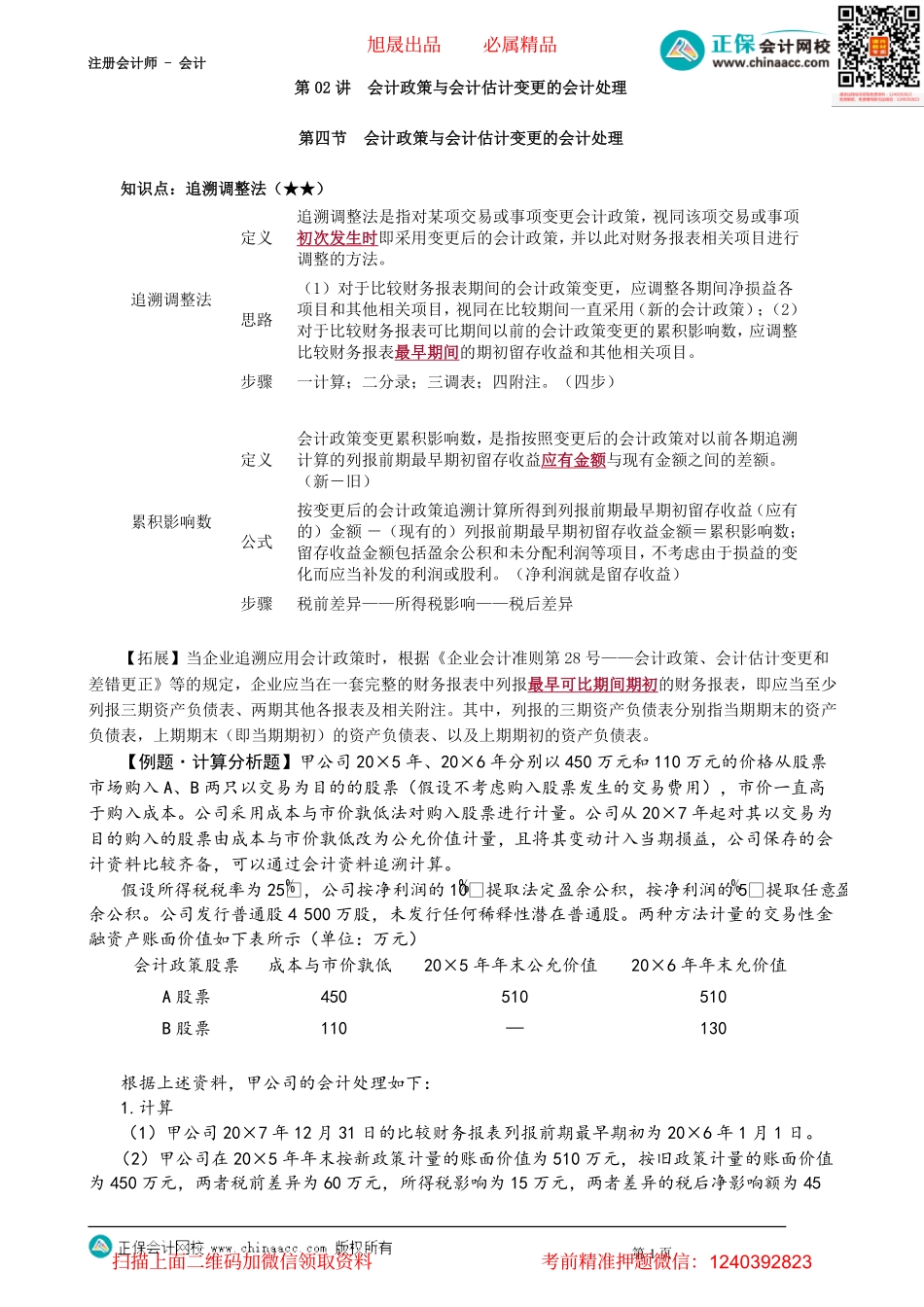 第2402讲　会计政策与会计估计变更的会计处理_create.pdf_第1页