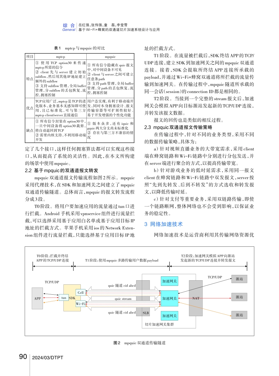 基于Wi-Fi%2B蜂窝的双通道切片加速系统设计与应用.pdf_第3页