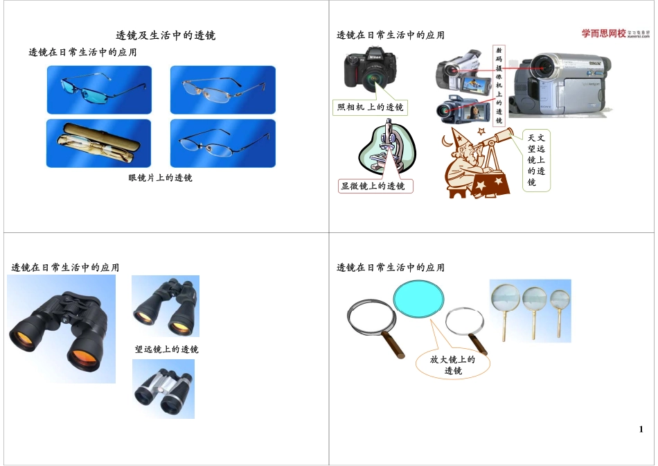 透镜及生活中的透镜(1).pdf_第1页