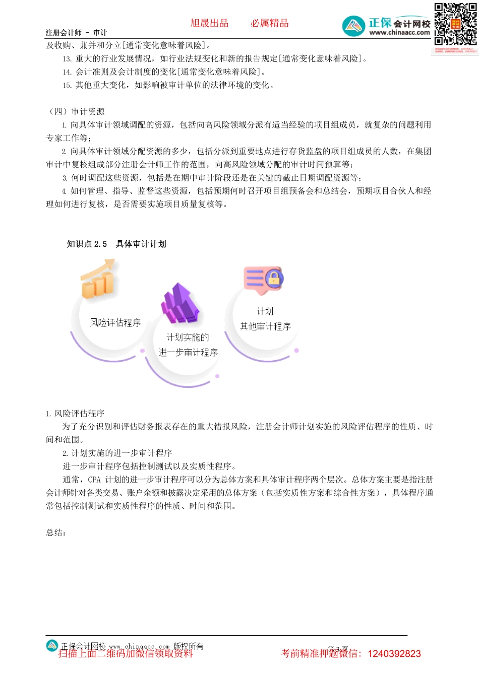 第0202讲　总体审计策略和具体审计计划(1).pdf_第3页