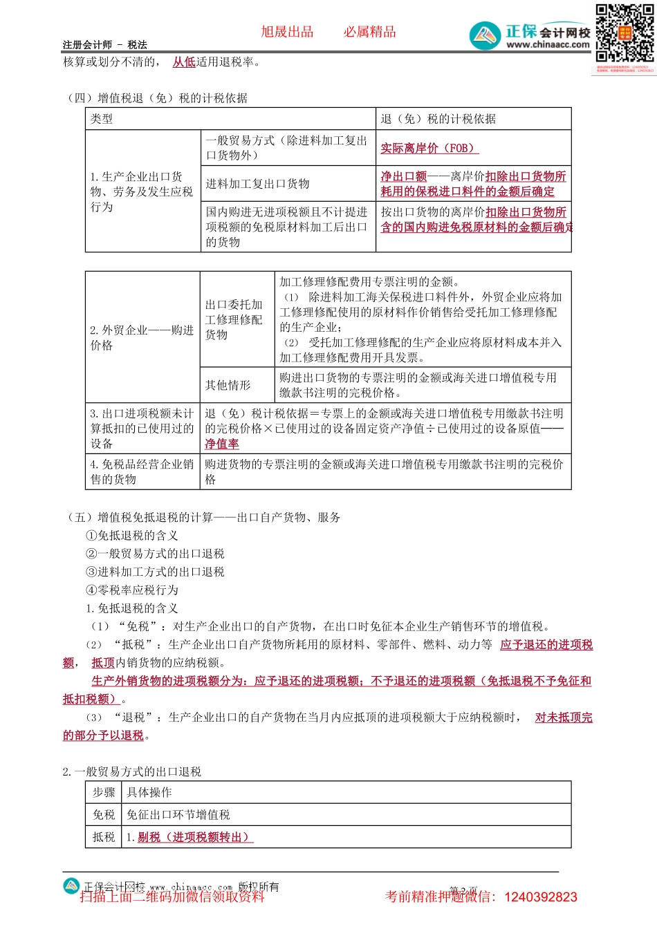 第0216讲　出口货物、劳务和跨境应税行为增值税退（免）税政策.pdf_第2页