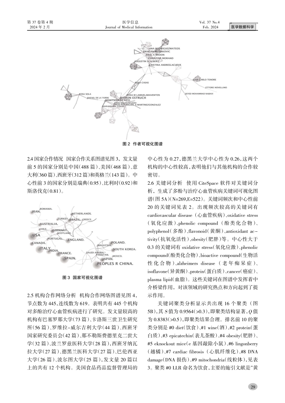 多酚治疗心血管疾病研究的文献计量学可视化分析.pdf_第3页