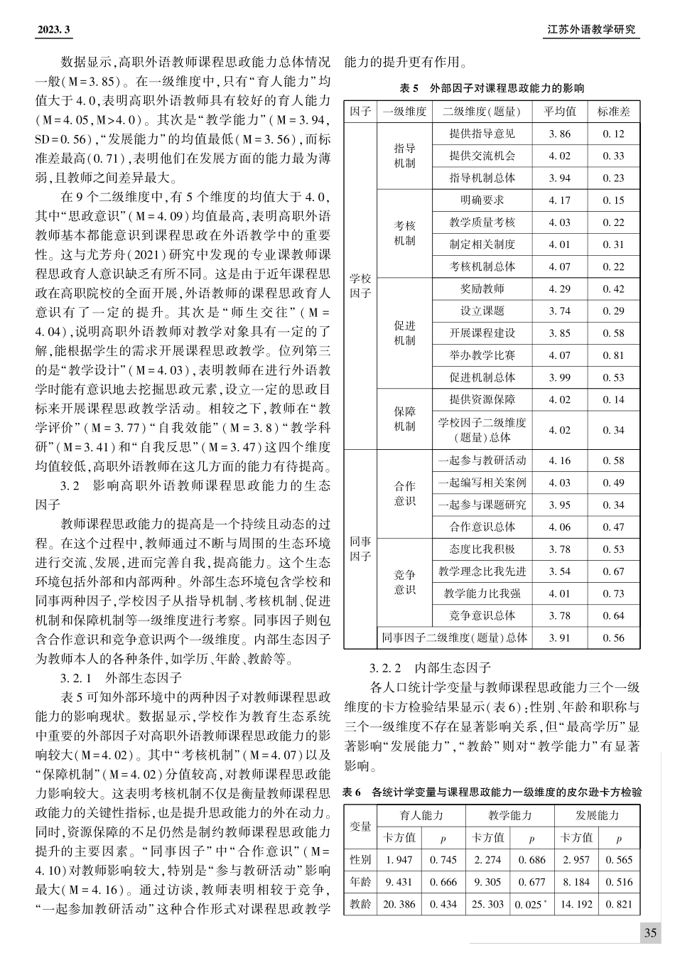 教育生态学视域下的高职院校外语教师课程思政能力研究.pdf_第3页