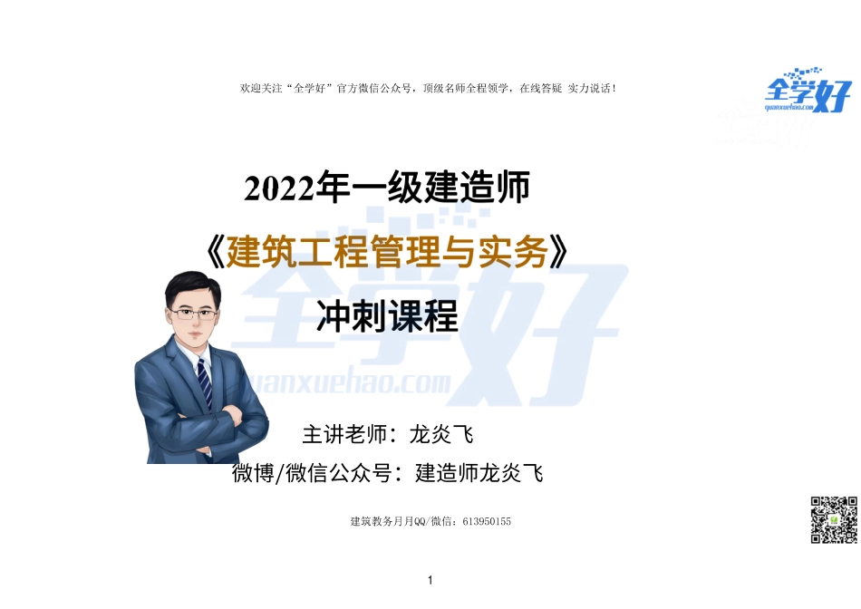 2022年一建建筑实务冲刺课程--15---材料篇.pdf_第1页