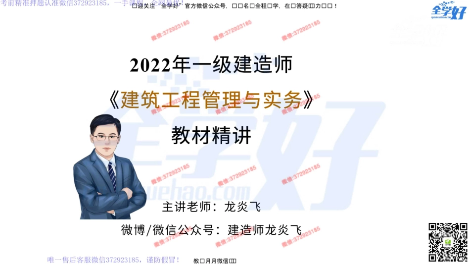 2022年一建建筑实务精讲课程--27---1A421000 项目组织管理(环境保护与职业健康)-3.pdf_第1页