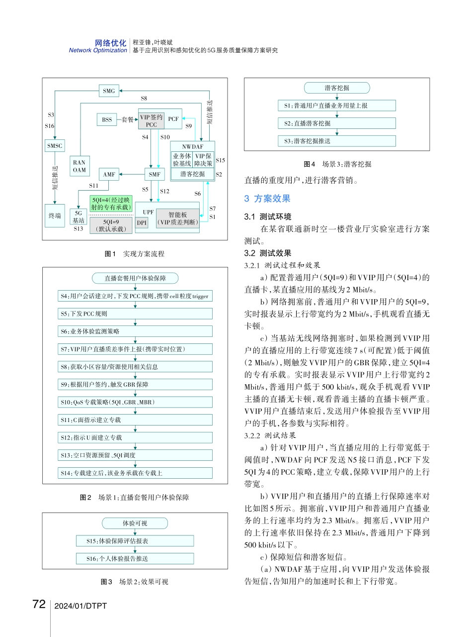 基于应用识别和感知优化的5G服务质量保障方案研究.pdf_第3页