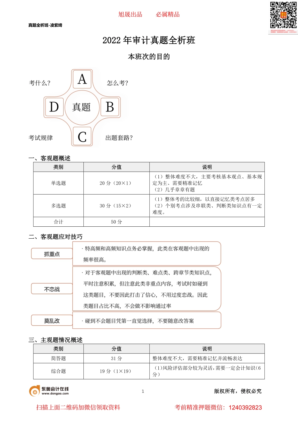 真题全析班-凌紫绮-（讲义合集）.pdf_第1页
