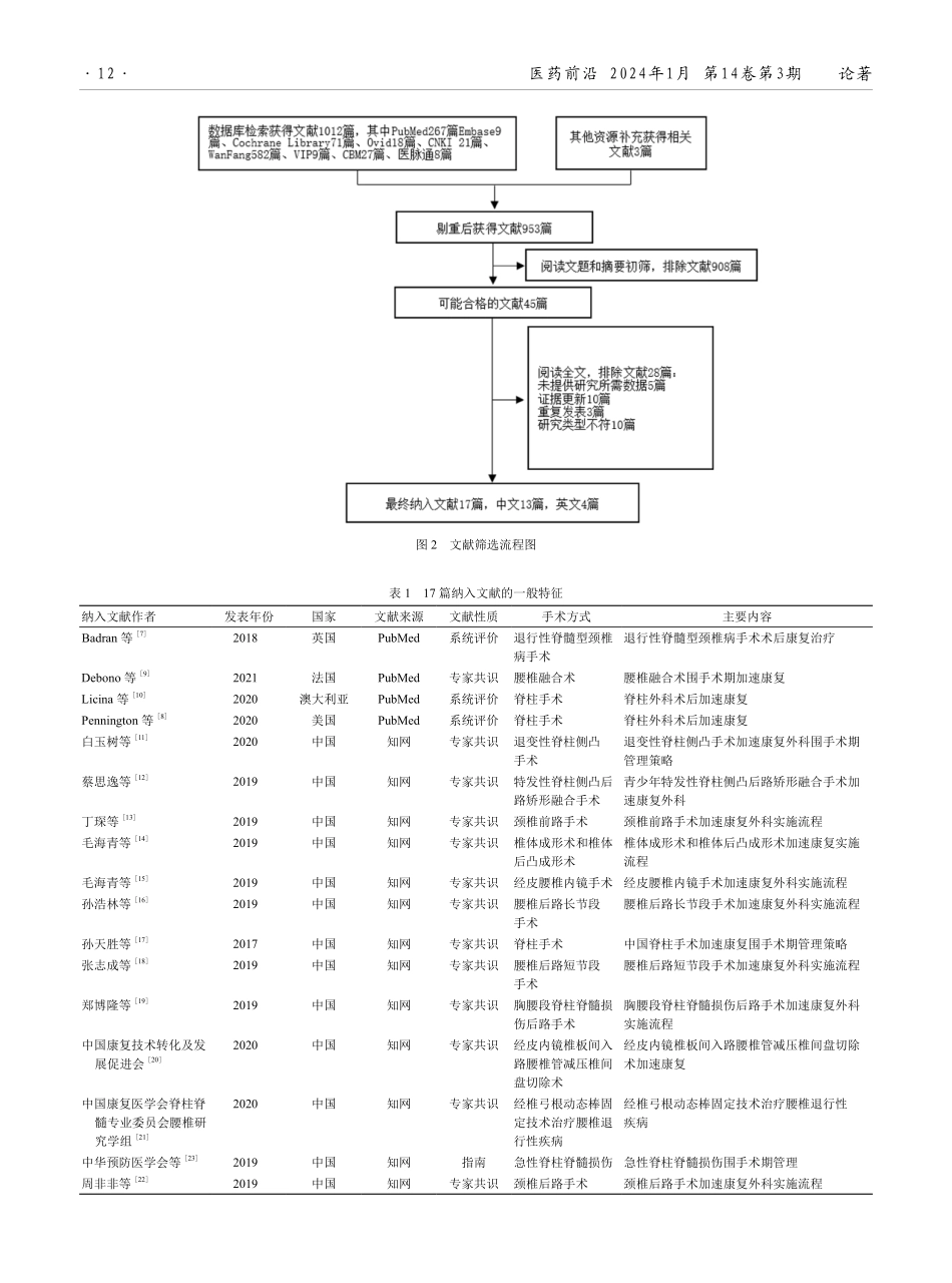 脊柱外科患者术后早期活动方案的最佳证据总结.pdf_第3页