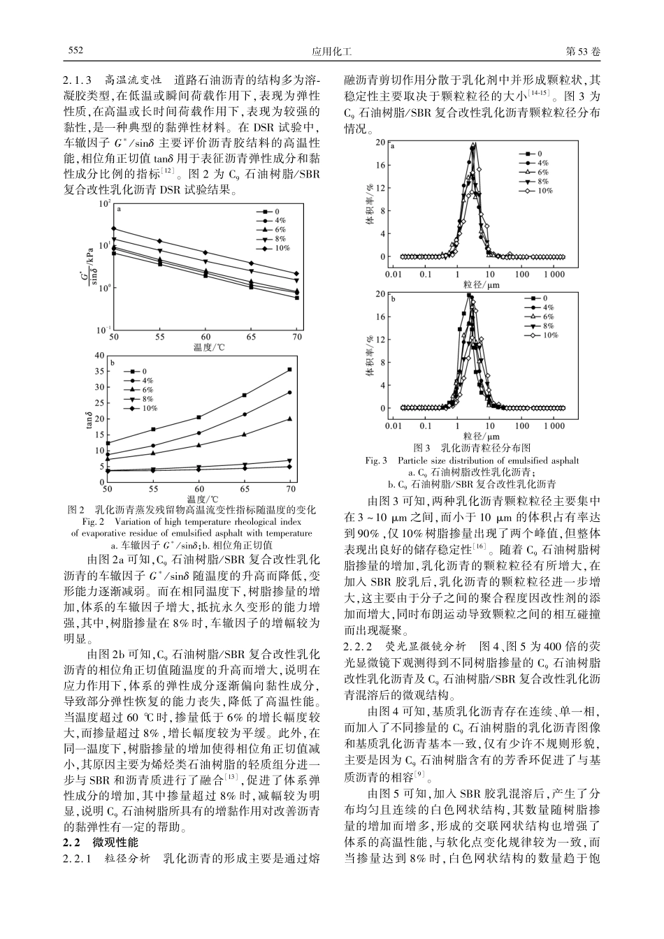 黏层用C_%289%29石油树脂_SBR复合改性乳化沥青性能研究.pdf_第3页
