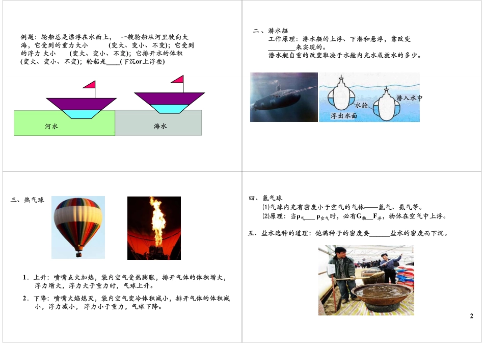 物体浮沉条件及应用(3).pdf_第2页