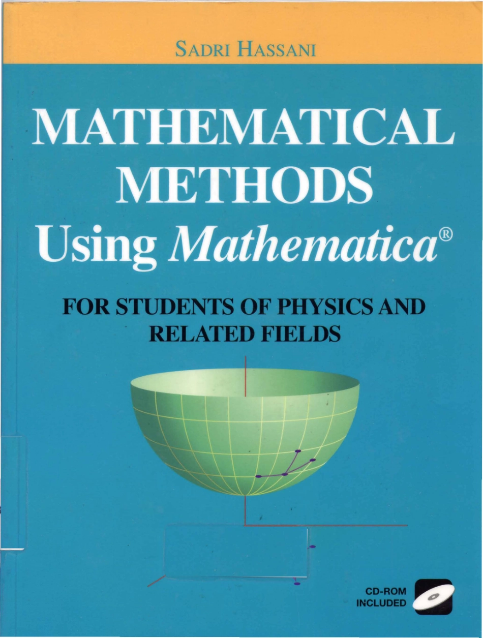 Mathematical Methods Using Mathematica - For Students Of Physics And Related Fie.pdf_第1页